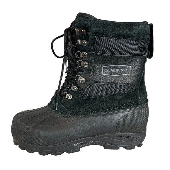 LaCrosse Men\'s Black Waterproof 11\